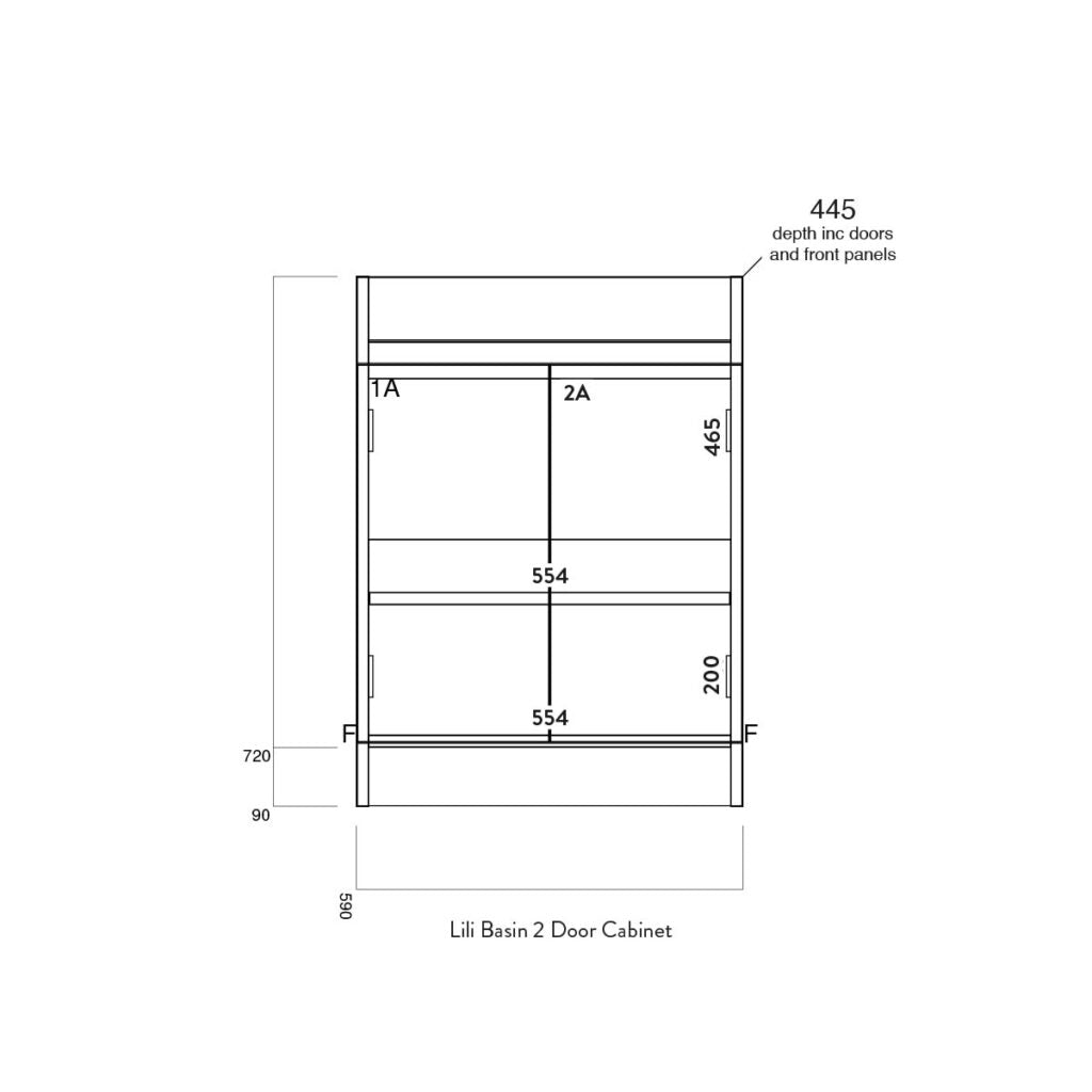 Aster 600 Vanity Unit