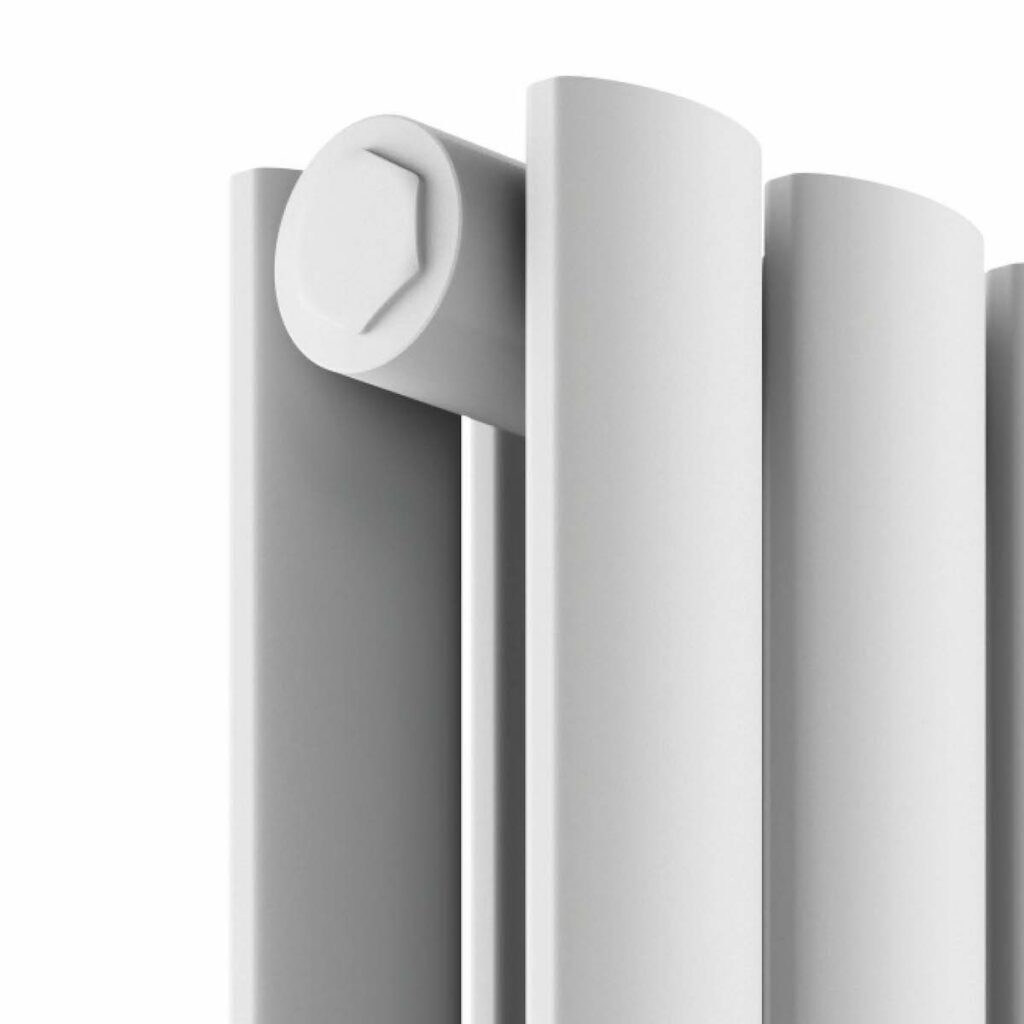 Astro 413X600 Horizontal White Double Towel Rail