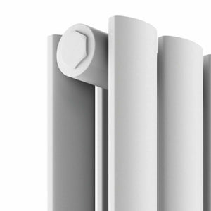 Astro 590X600 Horizontal White Double Towel Rail