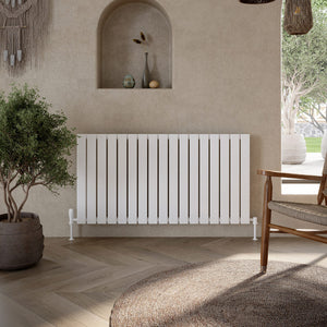 Astro 994X600 Horizontal White Towel Rail