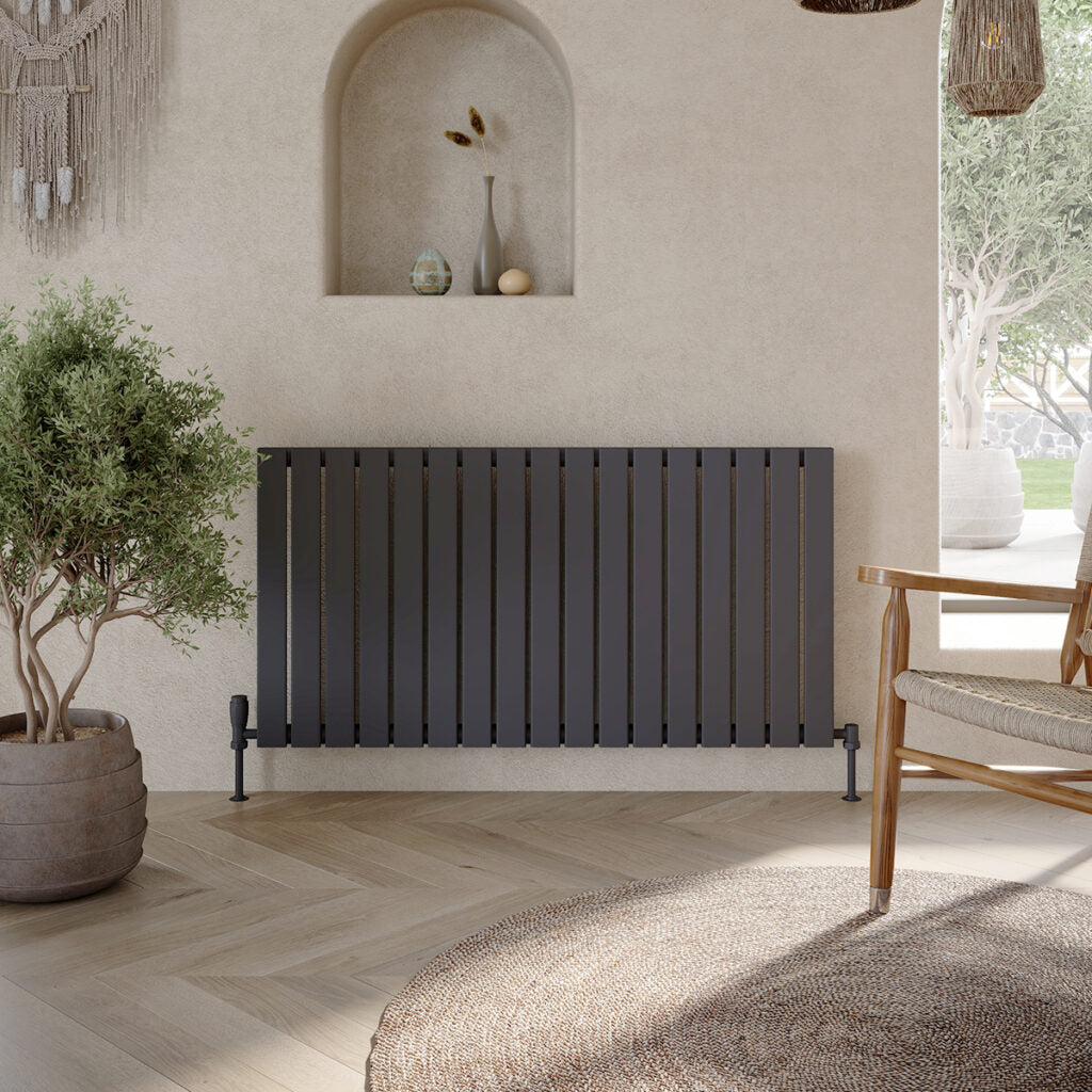Astro 1121X600 Horizontal Anthracite Towel Rail