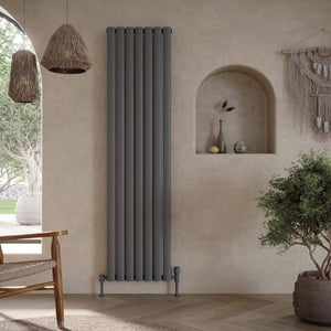 Astro 413X1800 Vertical Anthracite Towel Rail