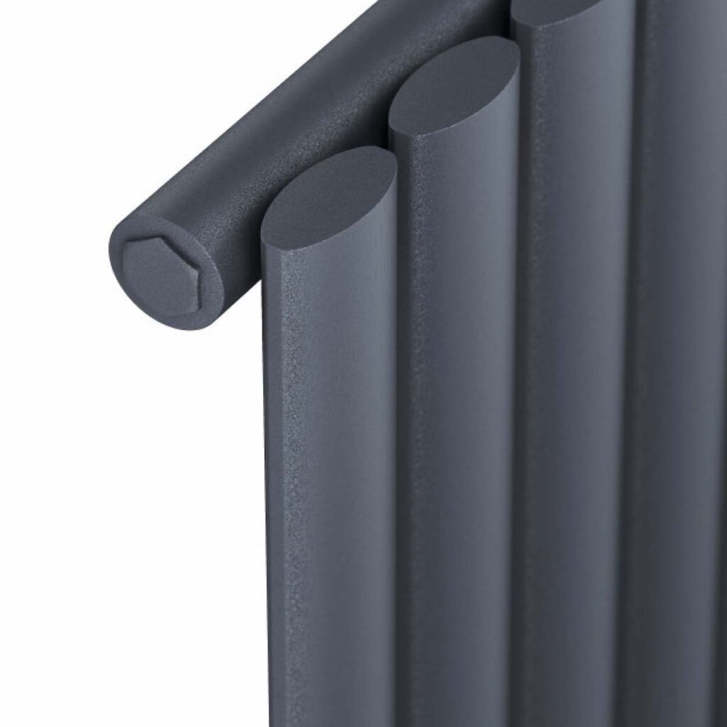 Astro 413X1800 Vertical Anthracite Towel Rail