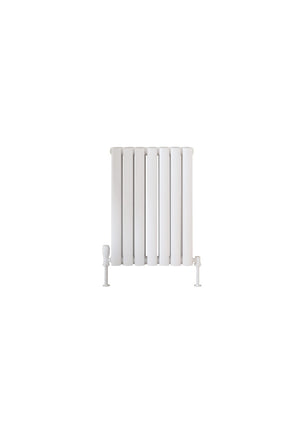 Astro 413X600 Horizontal White Double Towel Rail