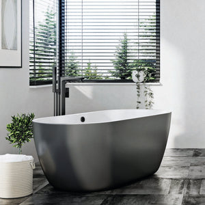 Fluro Free Standing Bath Shower Mixer