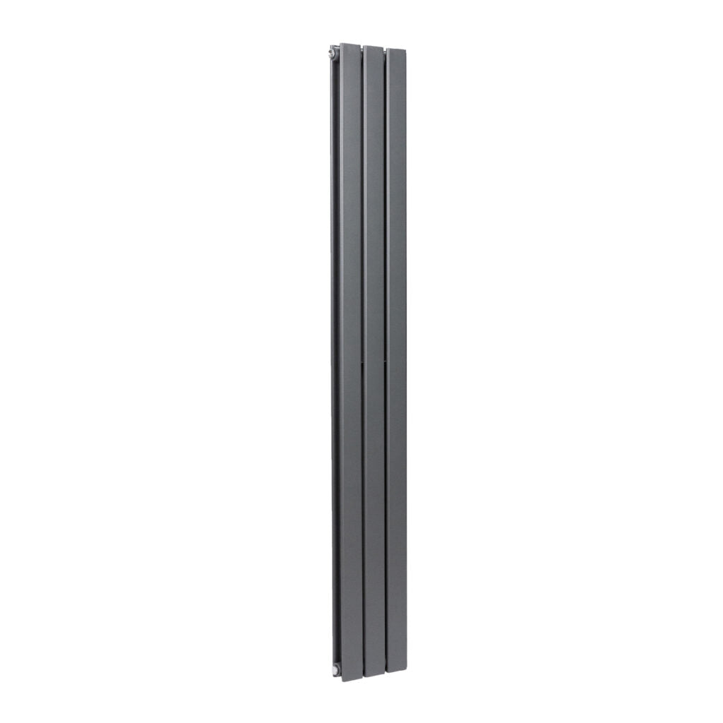 Baron 204X1800 Vertical Anthracite Double Towel Rail