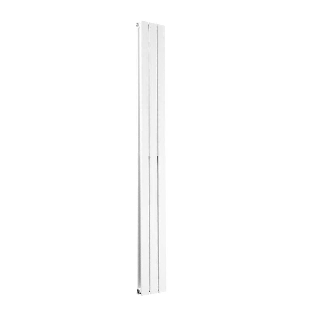 Baron 204X1800 Vertical White Double Towel Rail