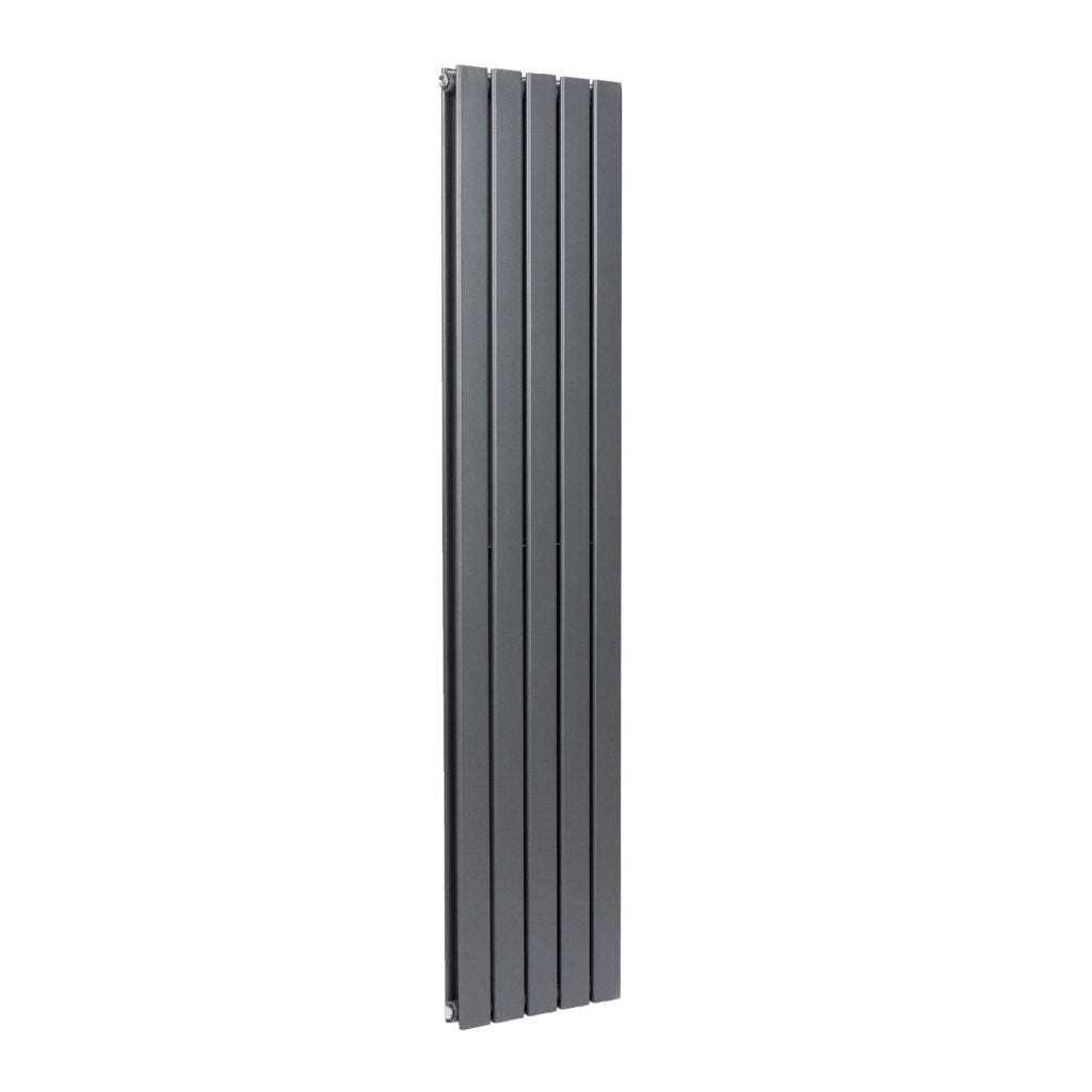 Baron 340X1800 Vertical Anthracite Double Towel Rail