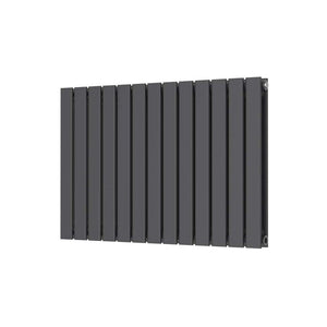 Baron 886X600 Horizontal Anthracite Double Towel Rail