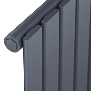 Baron 614X600 Horizontal Anthracite Towel Rail