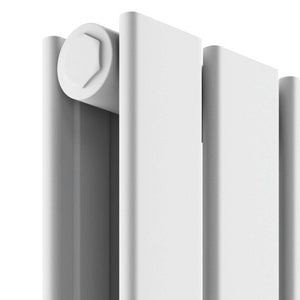 Baron 750X600 Horizontal White Double Towel Rail