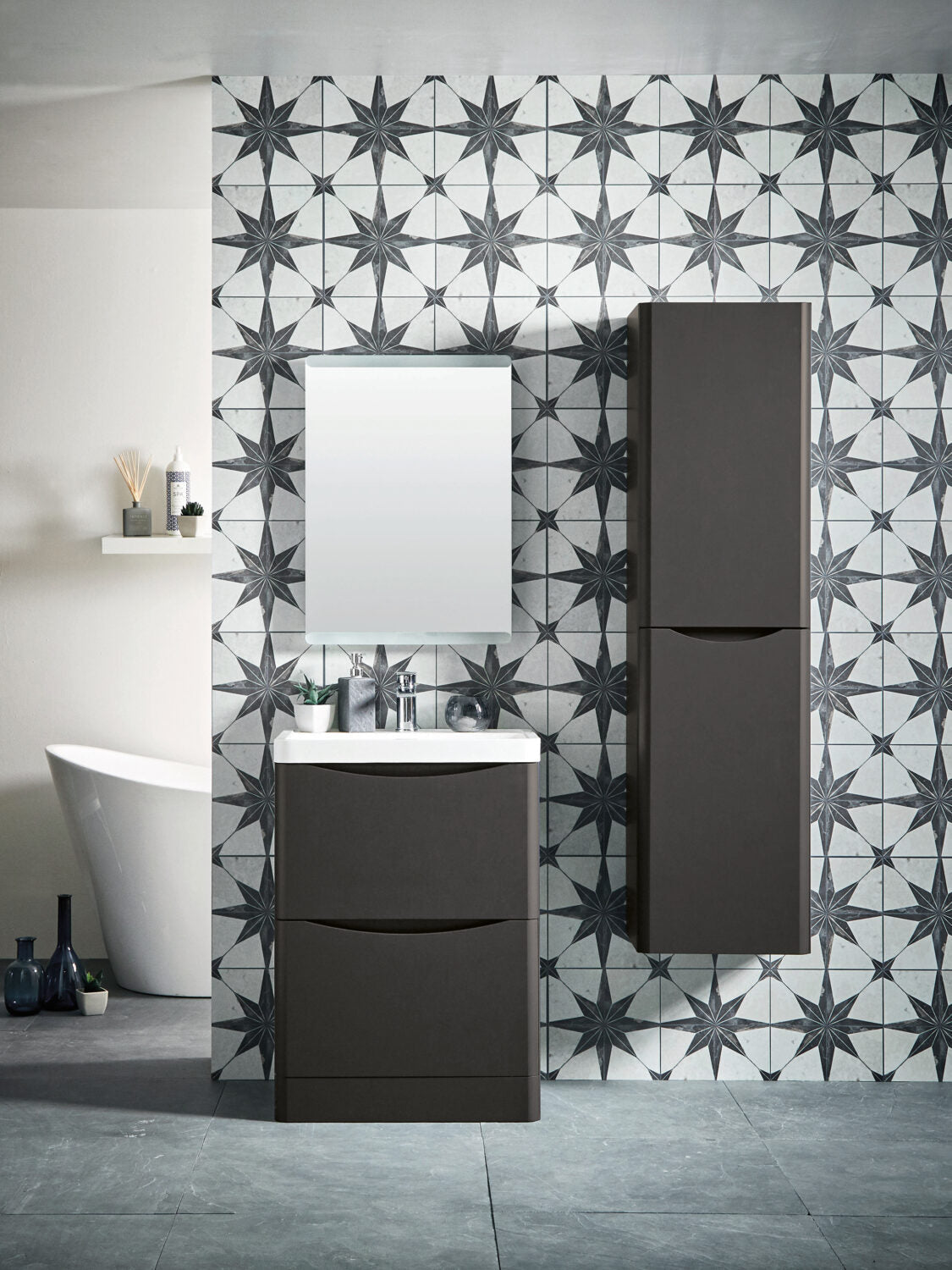 Amina 500 Floor Standing Vanity Unit