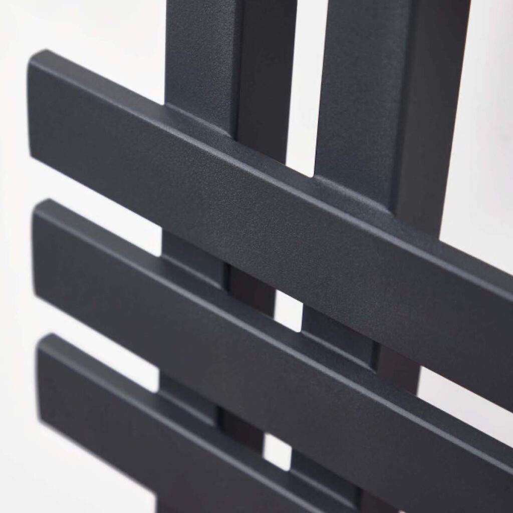 Lizz 600X1200 Carbon Anthracite Towel Rail