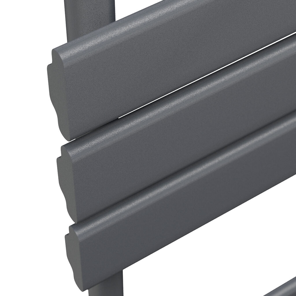 Milo 450X1600 Anthracite Towel Rail
