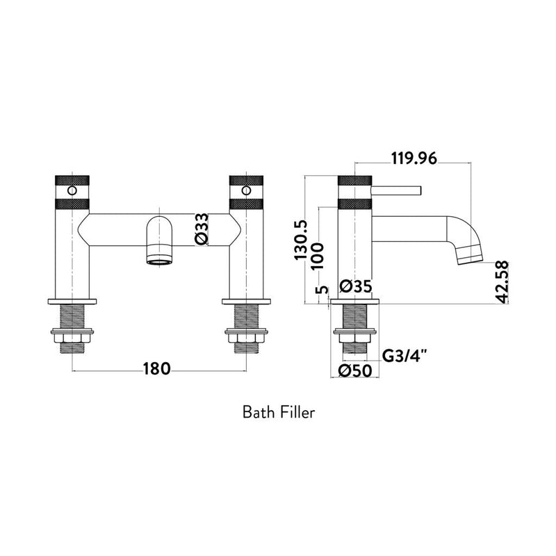 Alpha Bath Filler