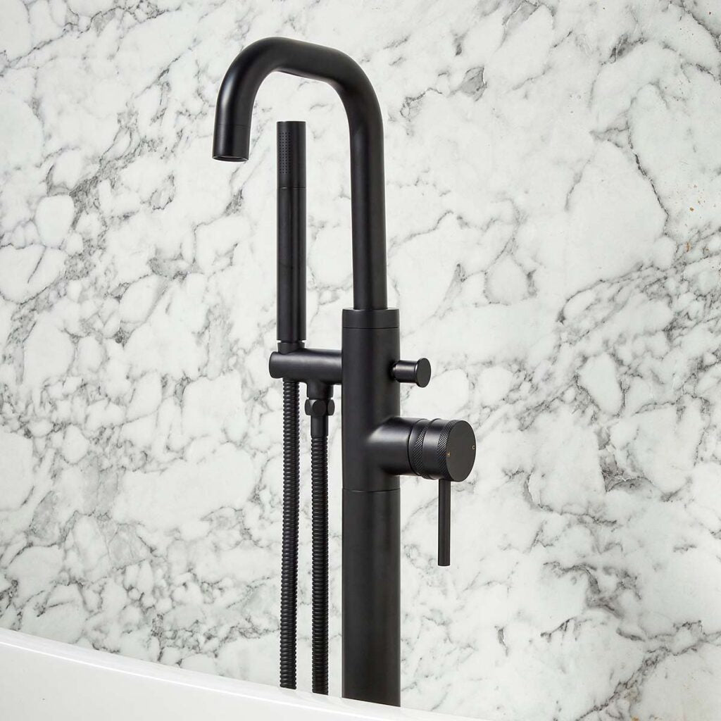 Alpha Free Standing Bath Shower Mixer