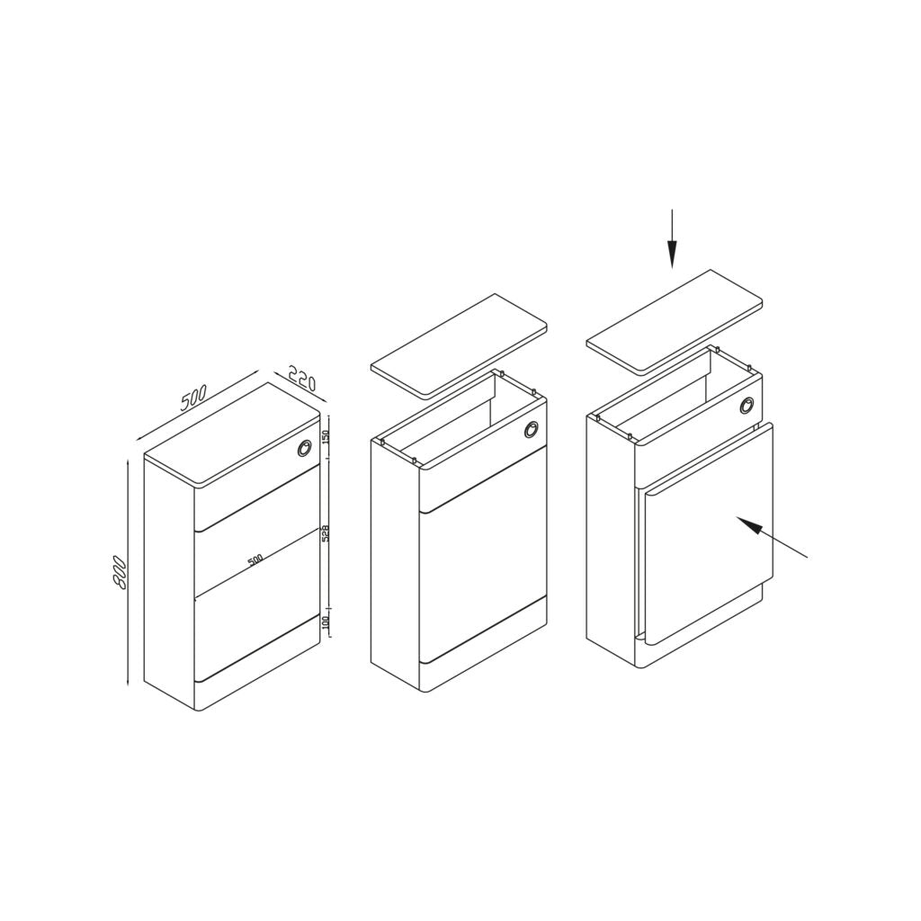 Iris 500 WC Unit