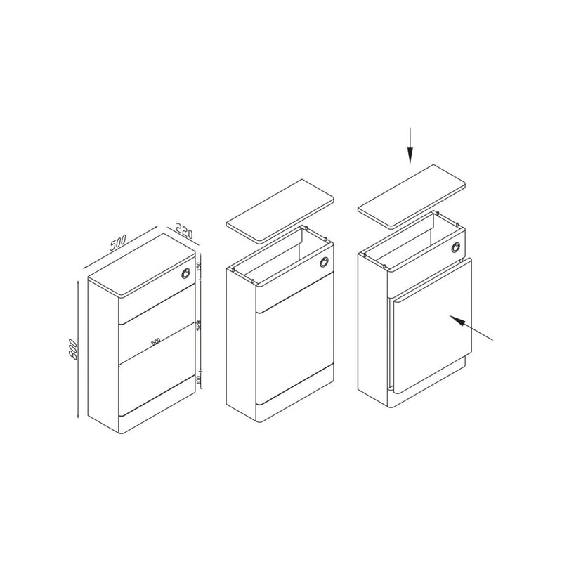 Iris 500 WC Unit