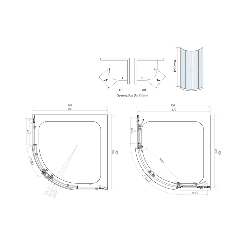 2-Door Enclosure