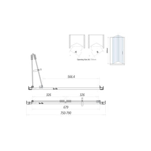 800 Bifold Door
