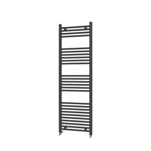 Strike Black 600X1600 Towel Rail