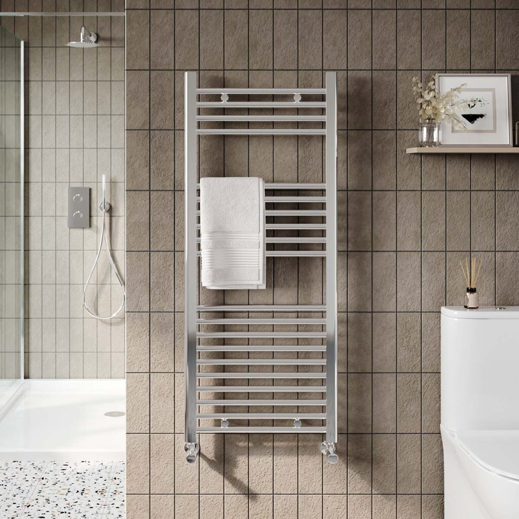 Strike Chrome 500X1200 Towel Rail