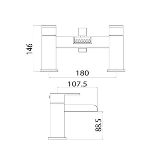 Luss Bath Shower Mixer