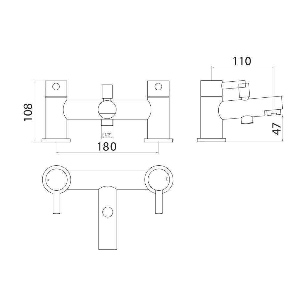 Presley Bath Shower Mixer