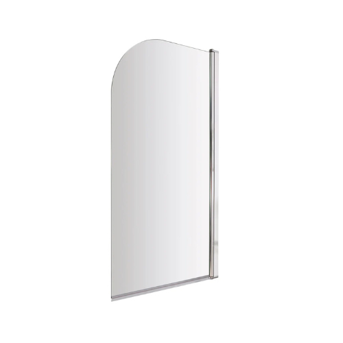 Round Hinged Bath Screen
