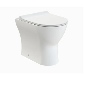 Round Rimless Back To Wall Pan