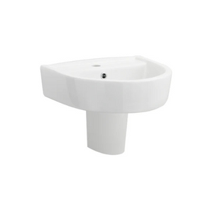 Round 520mm Basin & Semi Pedestal