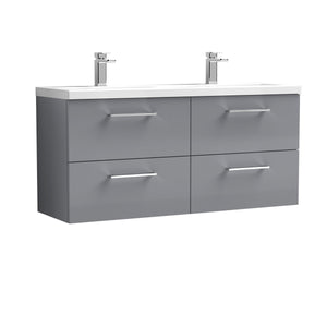 Arko 1200mm Wall Hung 4-Drawer Vanity