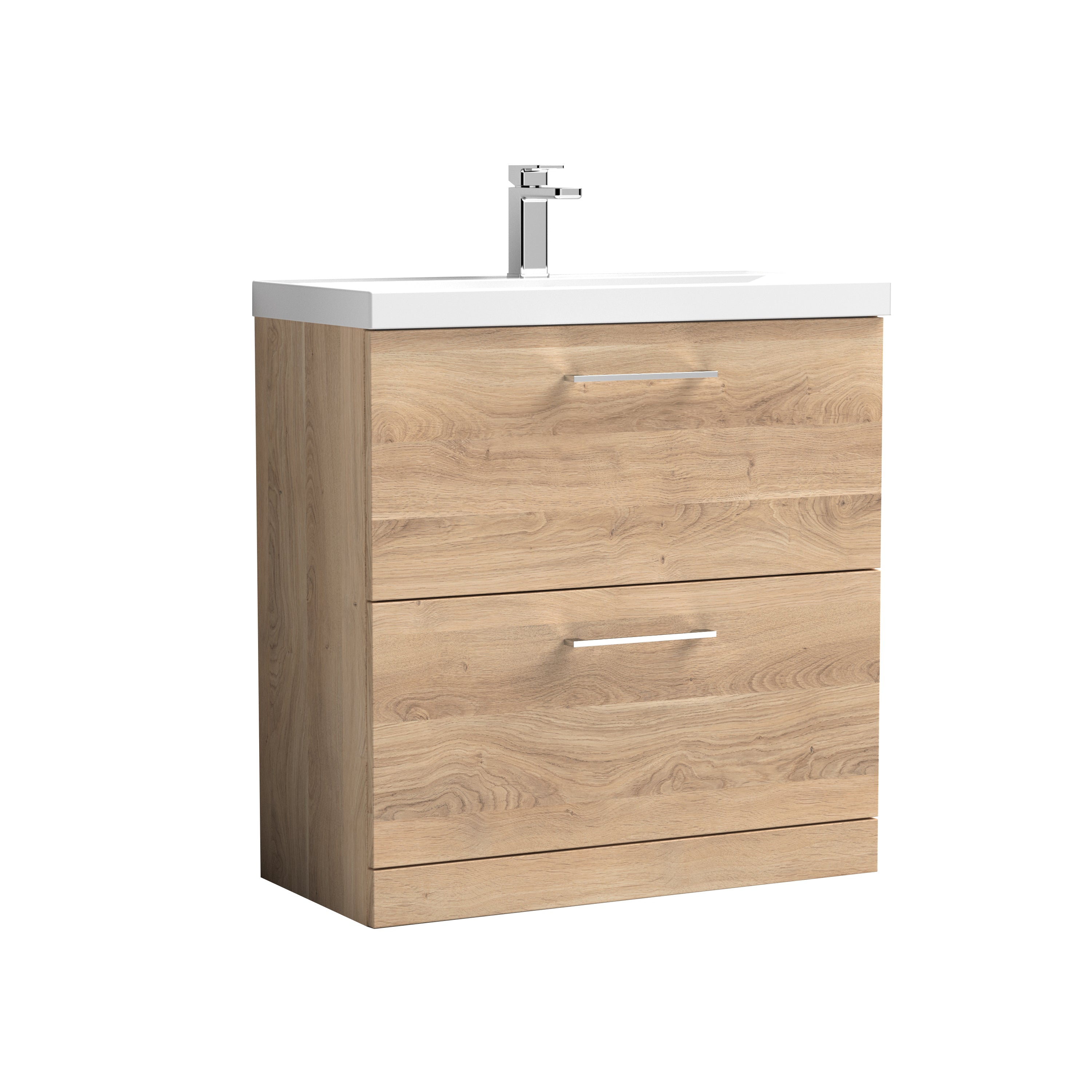 Arko 800mm Floor Standing 2-Drawer Vanity