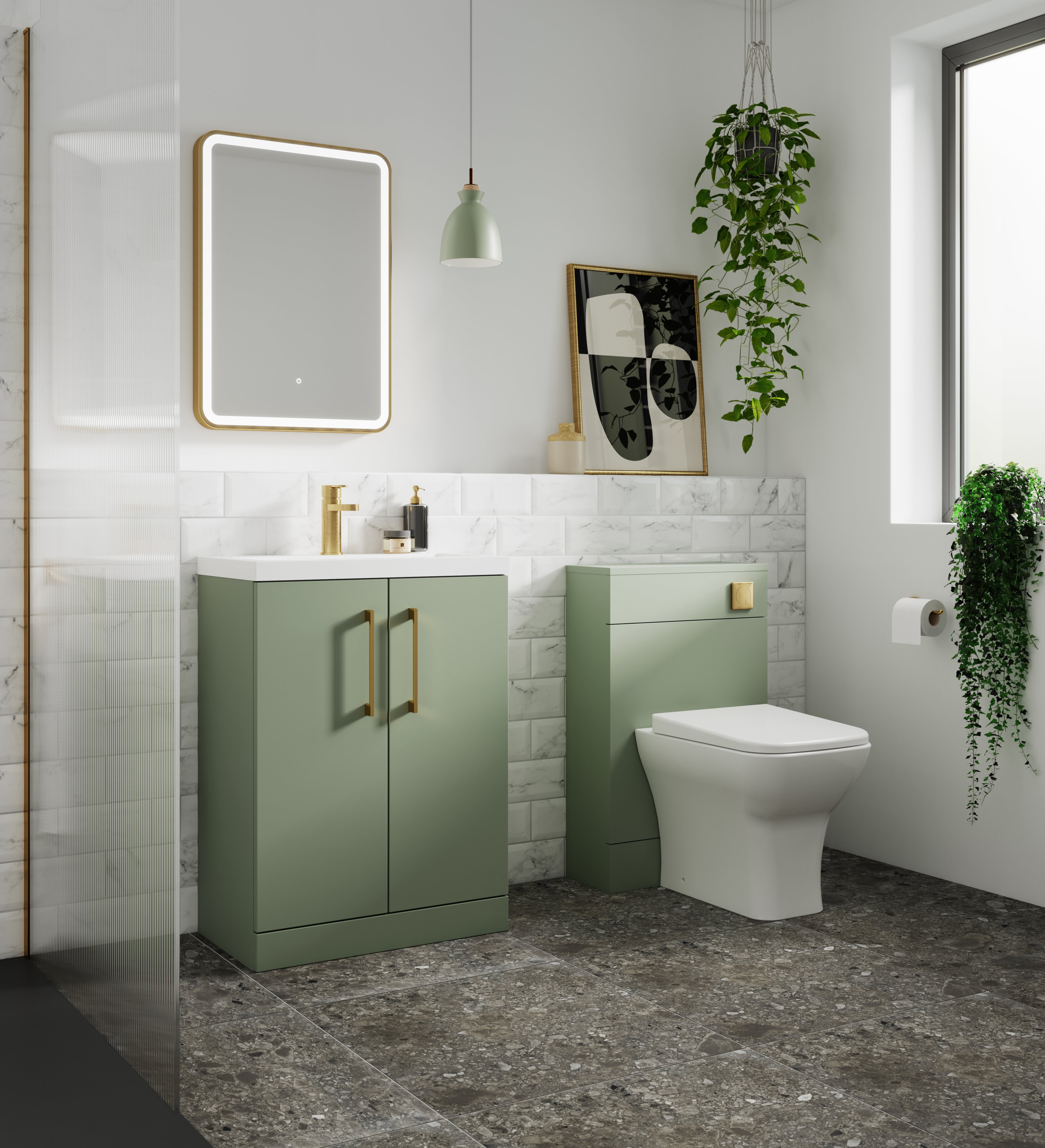 Arko 800mm Floor Standing 2-Door Vanity