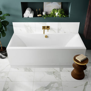 Square Double Ended Bath