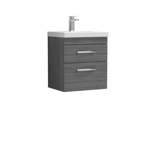 Reina 500mm Wall Hung 2-Drawer Vanity