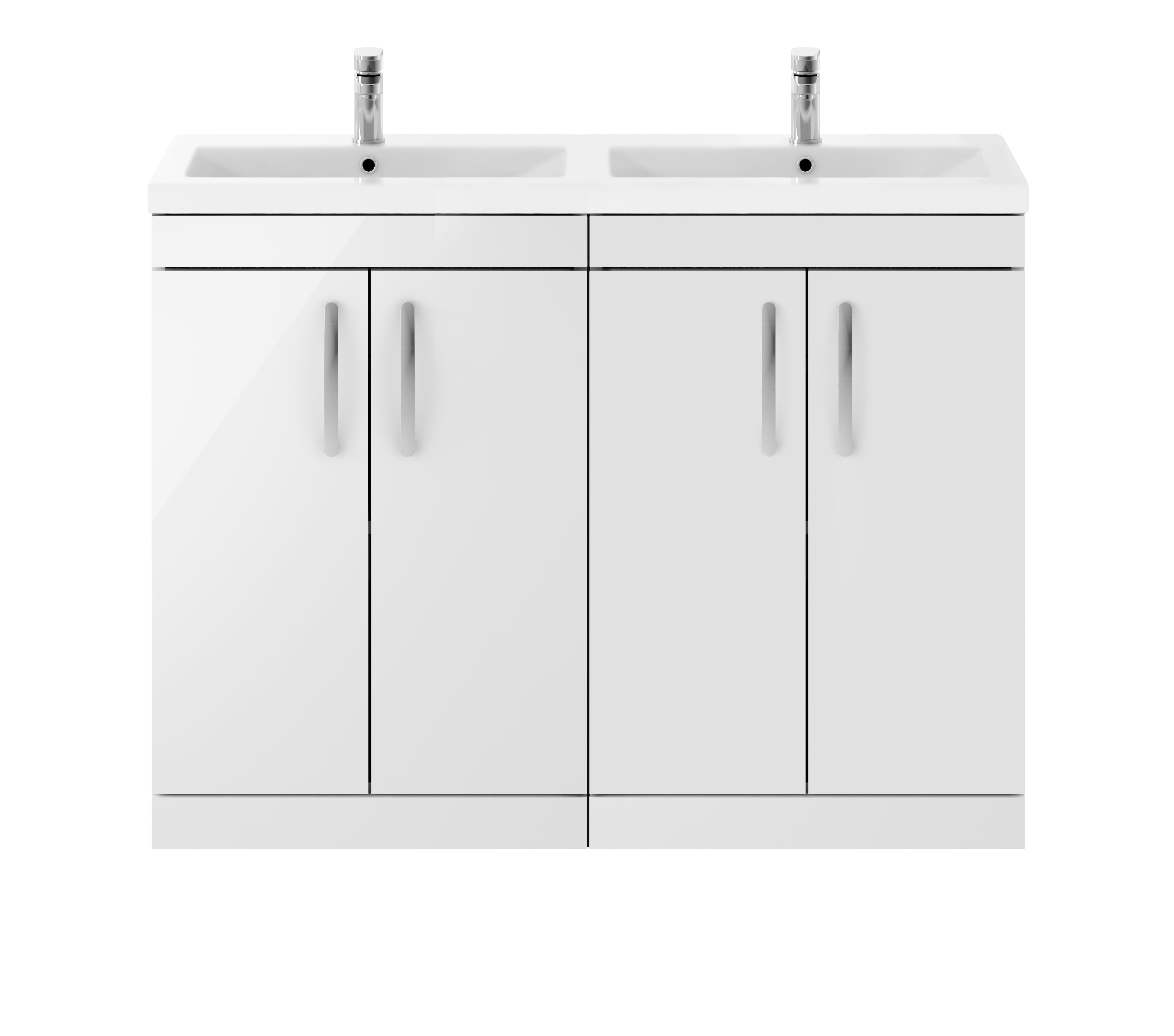 Reina 1200mm Floor Standing 4-Door Vanity