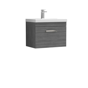 Reina 600mm Wall Hung 1-Drawer Vanity