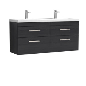 Reina 1200mm Wall Hung 4-Drawer Vanity