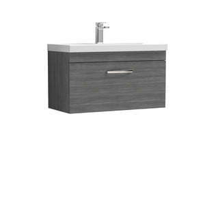 Reina 800mm Wall Hung 1-Drawer Vanity