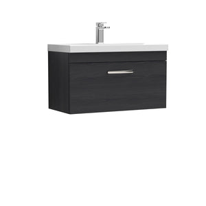 Reina 800mm Wall Hung 1-Drawer Vanity