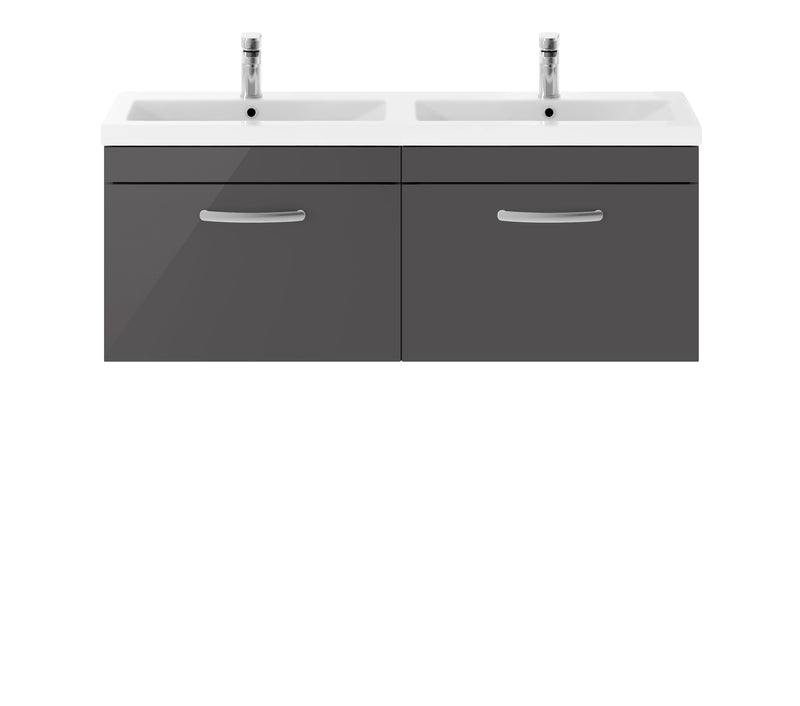 Reina 1200mm Wall Hung 2-Drawer Vanity