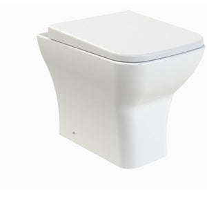 Round Rimless Back To Wall Pan