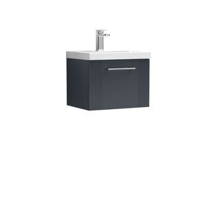 Eco 500mm Wall Hung 1-Drawer Vanity