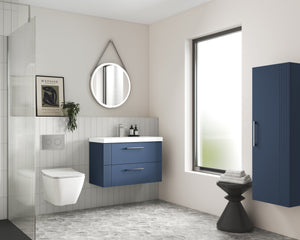 Eco 800mm Wall Hung 2-Drawer Vanity