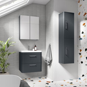 Para 350mm Wall Hung Tall Unit 2-Door