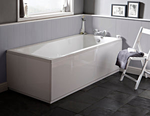 Square 1700mmx760mm Single Ended Bath