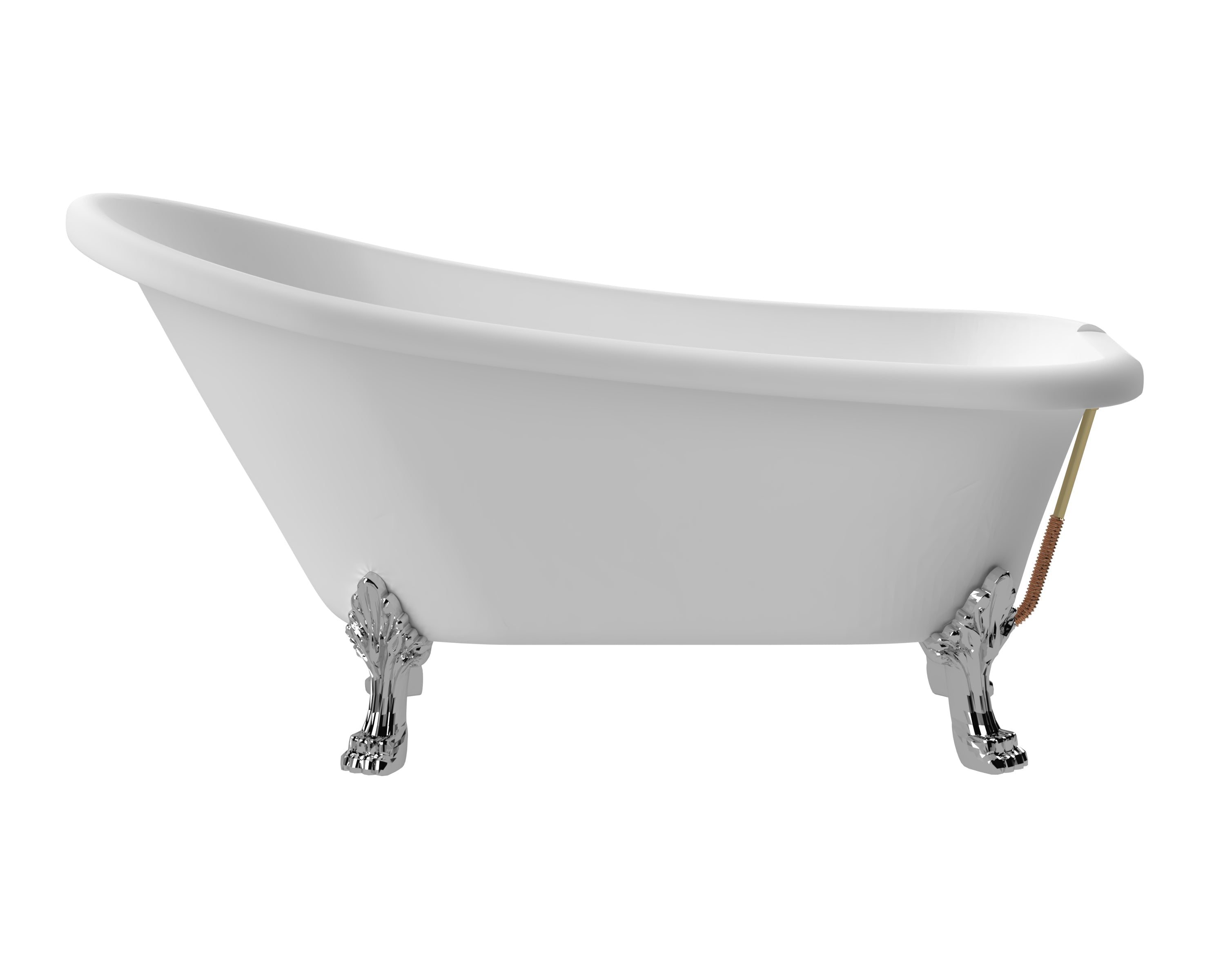 Slipper Freestanding Bath & Feet 1600mm