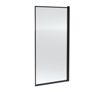 Outer Black Framed Bath Screen