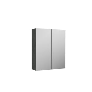 Wall Hung 2 Door Mirror Unit 600mm